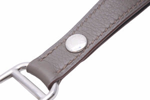 新品同様 HERMES エルメス ネックストラップ エタン キーリング □Q 中古 48475