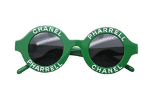 Load image into Gallery viewer, 新品同様 CHANEL PHARRELL シャネル ファレル サングラス カプセルコレクション 19ss round sunglasses グリーン 中古 48505