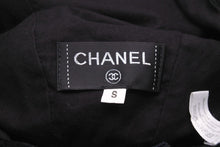 Load image into Gallery viewer, CHANEL シャネル キャップ マトラッセ パイルキャップ ココマーク コットン レザー ブラック S 美品 中古 48510