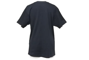 CHANEL シャネル 半袖Ｔシャツ ブランドロゴ 16SS コットン ブラック ゴールド 35/137 M 美品 中古 48513