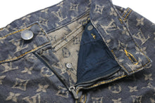 Load image into Gallery viewer, LOUISVUITTON ルイヴィトン デニム ジーンズ パンツ モノグラムデニム ブラック RM052B WHPA10CF7 サイズ38 美品 中古 48548