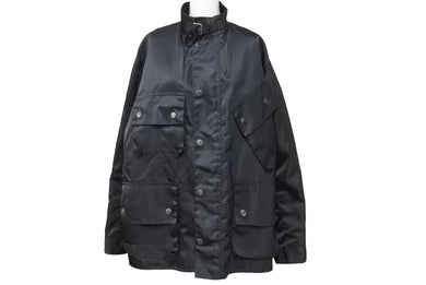 GOODENOUGH × HEADPORTER グッドイナフ ヘッドポーター トライアルマスター ナイロンジャケット ブラック サイズM 美品 中古 48550