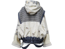 Load image into Gallery viewer, LOUIS VUITTON ルイヴィトン ジャケット ライトニングルレックスフーデッド 21SS 38 ホワイト ゴールド RW211B 美品 中古 48589