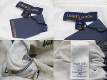 Load image into Gallery viewer, LOUIS VUITTON ルイヴィトン ジャケット ライトニングルレックスフーデッド 21SS 38 ホワイト ゴールド RW211B 美品 中古 48589