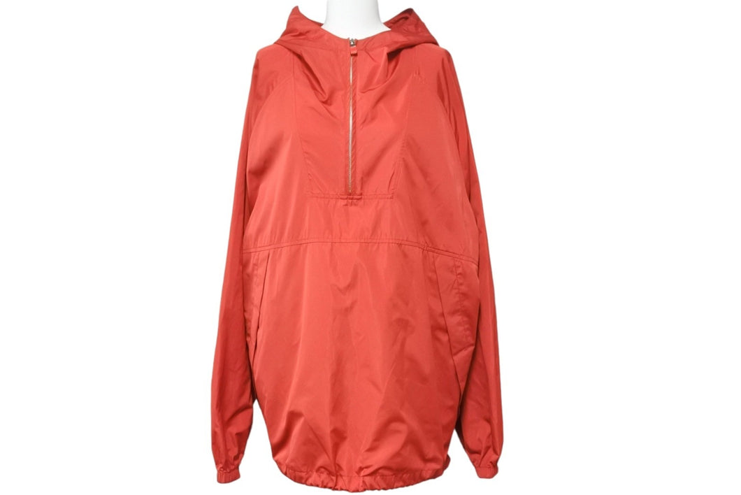 LOUIS VUITTON ルイ・ヴィトン 18AW マウンテン パーカー レッド シルク ロゴ RM182M FHM HFB15W サイズ50 中古 48590