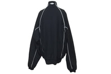 Load image into Gallery viewer, BALENCIAGA バレンシアガ スポーツアイコン ジップアップトラックジャケット ブラック コットン サイズ2 697954 美品 中古 48611