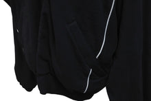 Load image into Gallery viewer, BALENCIAGA バレンシアガ スポーツアイコン ジップアップトラックジャケット ブラック コットン サイズ2 697954 美品 中古 48611