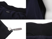 Load image into Gallery viewer, BALENCIAGA バレンシアガ スポーツアイコン ジップアップトラックジャケット ブラック コットン サイズ2 697954 美品 中古 48611