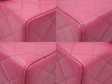 Load image into Gallery viewer, 極美品 CHANEL シャネル チェーンショルダーバッグ マトラッセ ラムスキン ミニフラップ A35200 ピンク ランダム 中古 48615