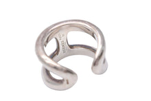 Load image into Gallery viewer, HERMES エルメス オスモズ Osmos PM リング 56 16号 シルバー製 Silve SV925 PM Ring シェーヌダンクル 中古 48648