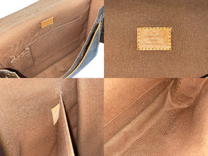 LOUIS VUITTON ルイヴィトン モノグラム メッセンジャー M40044 ボスフォール GM 美品 中古 48708