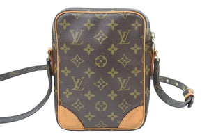 LOUIS VUITTON ルイヴィトン アマゾン ショルダーバッグ M45236 モノグラム ブラウン ゴールド金具 良品 中古 48711