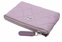 Load image into Gallery viewer, CHANEL シャネル コインケース カードケース コンパクト財布 小銭入れ パープル ココマーク 16788424 中古 48740