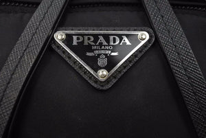 PRADA プラダ ウエストバッグ・ボディバッグ 斜め掛けバッグ ユニセックス シルバー金具 1BZ026 中古 48744