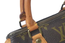 Load image into Gallery viewer, LOUIS VUITTON ルイヴィトン ミニスピーディ ハンドバッグ モノグラム ブラウン レザー M41534 美品 中古 48749