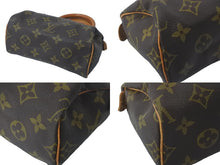 Load image into Gallery viewer, LOUIS VUITTON ルイヴィトン ミニスピーディ ハンドバッグ モノグラム ブラウン レザー M41534 美品 中古 48749