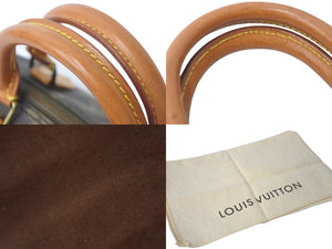 LOUIS VUITTON ルイヴィトン ミニスピーディ ハンドバッグ モノグラム ブラウン レザー M41534 美品 中古 48749