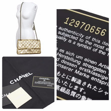 Load image into Gallery viewer, 極美品 シャネル CHANEL MOSCOW パリ モスクワ 2.55 マトラッセ チェーン ショルダーバッグ 12番台 ゴールド 中古 48771