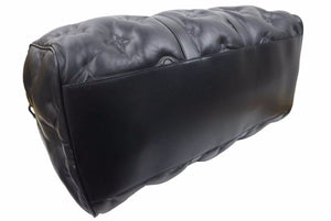 激レア 未使用 ルイヴィトン レザー XL モノグラム パファー キーポル 75 M44769 ボストン 中古 48777