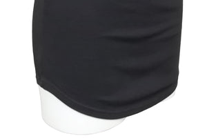 Chloe クロエ タンクトップ トップス ワンポイントロゴ イニシャル 1AHT27-1A081 コットン ブラック イエロー 美品 中古 48823