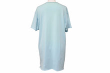 Load image into Gallery viewer, Lucien Pellat-Finet ルシアンペラフィネ 半袖Ｔシャツ トップス ドクロ柄 コットン ブルー サイズL ユニセックス 美品 中古 48826