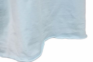 Lucien Pellat-Finet ルシアンペラフィネ 半袖Ｔシャツ トップス ドクロ柄 コットン ブルー サイズL ユニセックス 美品 中古 48826
