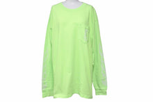 Load image into Gallery viewer, CHROME HEARTS(クロムハーツ)アームCHプラス ファイヤーパターンプリントクルーネック長袖Tシャツ L 美品 中古 48834