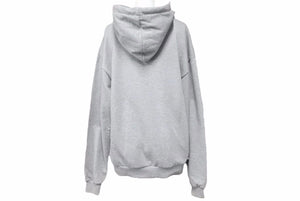 CELINE セリーヌ ルーズスウェットパーカー 21SS クラシックロゴ エディスリマン 2Y321670Q コットン グレー XS 美品 中古 48835
