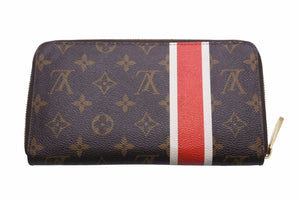 LOUIS VUITTON ルイヴィトン M66553 モノグラム チャイナラン ジッピー オーガナイザー 長財布 美品 中古 48839