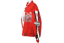 Load image into Gallery viewer, JH DESIGN ジェイエイチデザイン SCARFACE スカーフェイス ヴィンテージ ブルゾンジャケット ホワイト レッド 2XL 美品 中古 48842