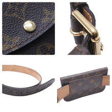 Load image into Gallery viewer, LOUIS VUITTON ルイヴィトン ベルト サンチュールポシェット ウエストポーチ M6933U モノグラム ブラウン 100/40 美品 中古 48888