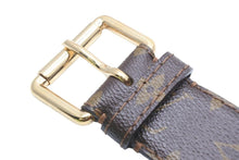 Load image into Gallery viewer, LOUIS VUITTON ルイヴィトン ベルト サンチュールポシェット ウエストポーチ M6933U モノグラム ブラウン 100/40 美品 中古 48888