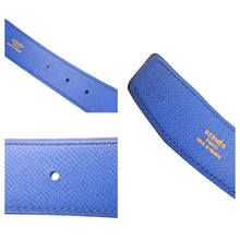 Load image into Gallery viewer, HERMES エルメス ベルト コンスタンス トゥワレグ族 レザー リバーシブル シルバー金具 保存箱 保存袋 サイズ65 美品 中古 48891