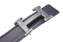 Load image into Gallery viewer, HERMES エルメス ベルト コンスタンス トゥワレグ族 レザー リバーシブル シルバー金具 保存箱 保存袋 サイズ65 美品 中古 48891