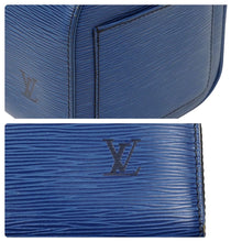 Load image into Gallery viewer, LOUIS VUITTON ルイヴィトン ハンドバッグ スピーディ25 エピ M43015ブルー ゴールド金具 美品 中古 48893