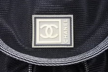 Load image into Gallery viewer, CHANEL シャネル リュック スポーツライン ココマーク ロゴ メッシュ 10番台 P7243 ナイロン ブラック 美品 中古 48894