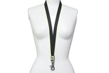 Load image into Gallery viewer, CHANEL シャネル スポーツライン ロゴ ココマーク ネックストラップ ガンメタリック系金具 04A 美品 中古 48929