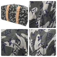 Load image into Gallery viewer, LOUIS VUITTON ルイヴィトン トレイ カモフラージュ モノグラム トートバッグ 村上隆 限定 迷彩柄 M95783 美品 中古 48934