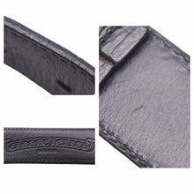 Load image into Gallery viewer, クロムハーツ BLT CLT ROLLER 3PC/3PCケルティックローラー 全長105cm レザーベルト ブラック 美品 中古 48946