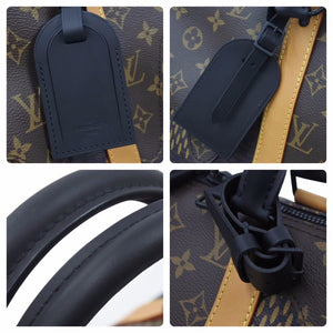 新品同様 初期 LOUIS VUITTON×NIGO ルイヴィトン×ニゴー ボストンバッグ キーポルバンドリエール50 N40360 中古 48952