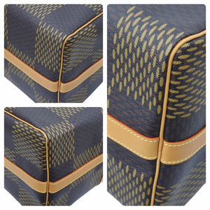 新品同様 初期 LOUIS VUITTON×NIGO ルイヴィトン×ニゴー ボストンバッグ キーポルバンドリエール50 N40360 中古 48952
