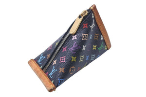 LOUISVUITTON ルイヴィトン ベルランゴ コインケース 小銭入れ ポーチ キーリング付 M58029 SR0075 マルチカラー 良品 中古 48956