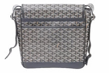 Load image into Gallery viewer, GOYARD GRAND BLEU MM ゴヤール グランブルーMM ショルダーバッグ イニシャル入り ブラック 美品 中古 48974