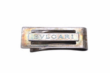 Load image into Gallery viewer, BVLGARI ブルガリ マネークリップ ブランドロゴ刻印 シルバー メッキ 25.5ｇ ユニセックス 美品 中古 48978