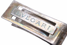 Load image into Gallery viewer, BVLGARI ブルガリ マネークリップ ブランドロゴ刻印 シルバー メッキ 25.5ｇ ユニセックス 美品 中古 48978