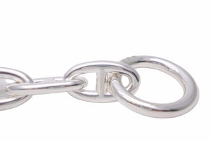 新品未使用 HERMES エルメス ネックレス Chaine d'Ancre シェーヌダンクルGM SV925 130.8g 29コマ 中古 48990