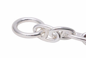 新品未使用 HERMES エルメス ネックレス Chaine d'Ancre シェーヌダンクルGM SV925 130.8g 29コマ 中古 48990