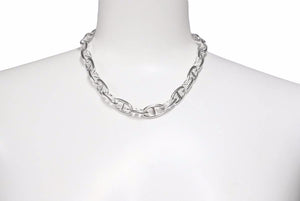 新品未使用 HERMES エルメス ネックレス Chaine d'Ancre シェーヌダンクルGM SV925 130.8g 29コマ 中古 48990