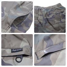 Load image into Gallery viewer, Supreme シュプリーム 18AW リフレクター カモフラ パンツ ボトムス ロゴ 迷彩 カーキ サイズM 中古 48995