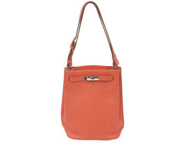 極美品 HERMES エルメス ソーケリー 26 トゴ エクラ 22 ピンク系 シルバー金具 □R ショルダーバッグ 中古 50830